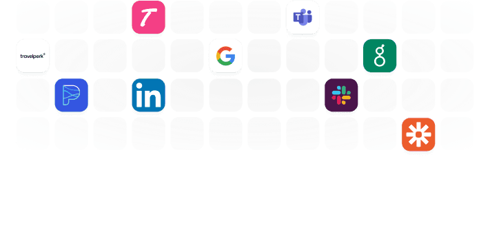 Pré-visualização das integrações disponíveis com outras ferramentas