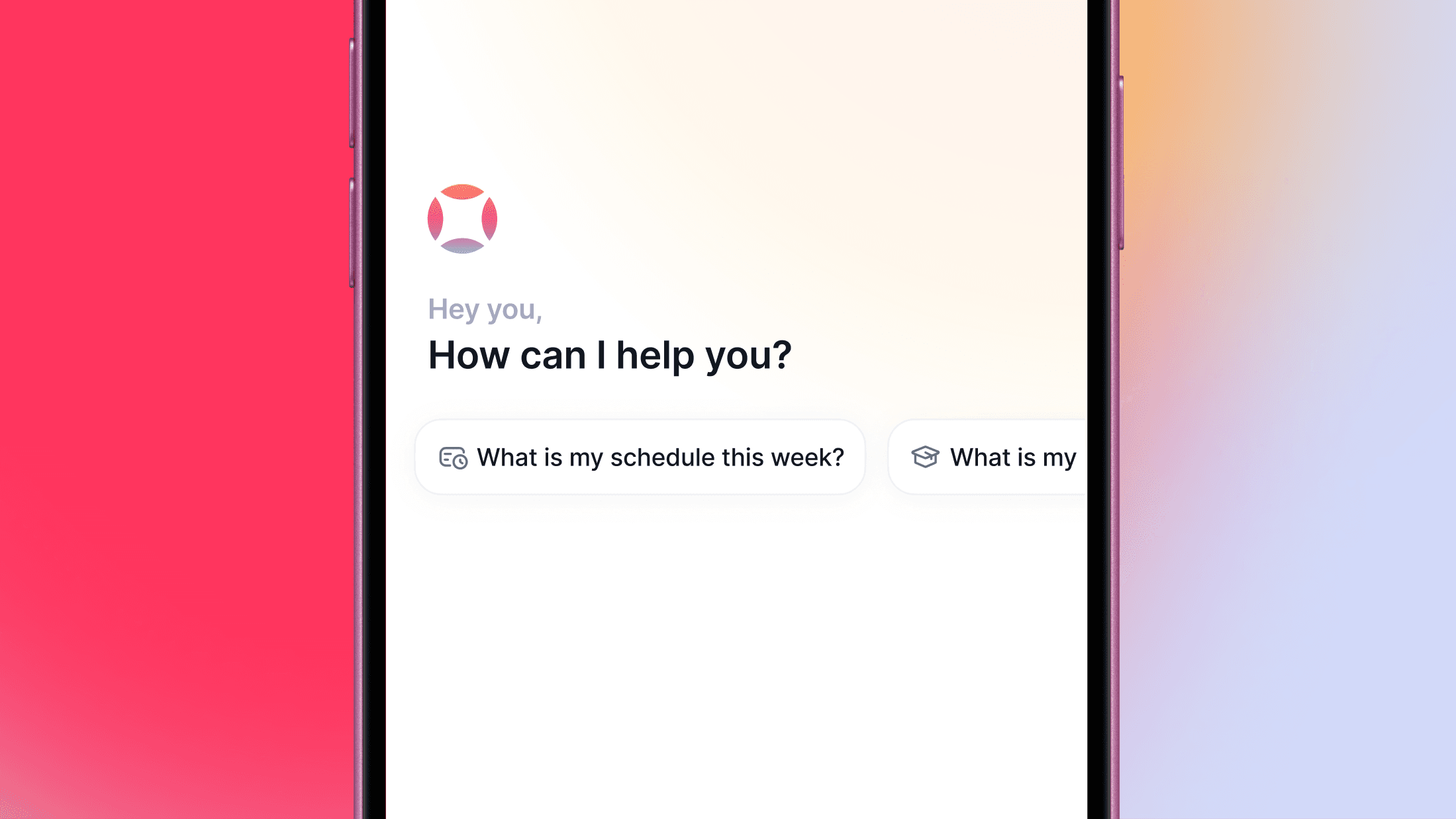 Aceda ao One diretamente no telemóvel