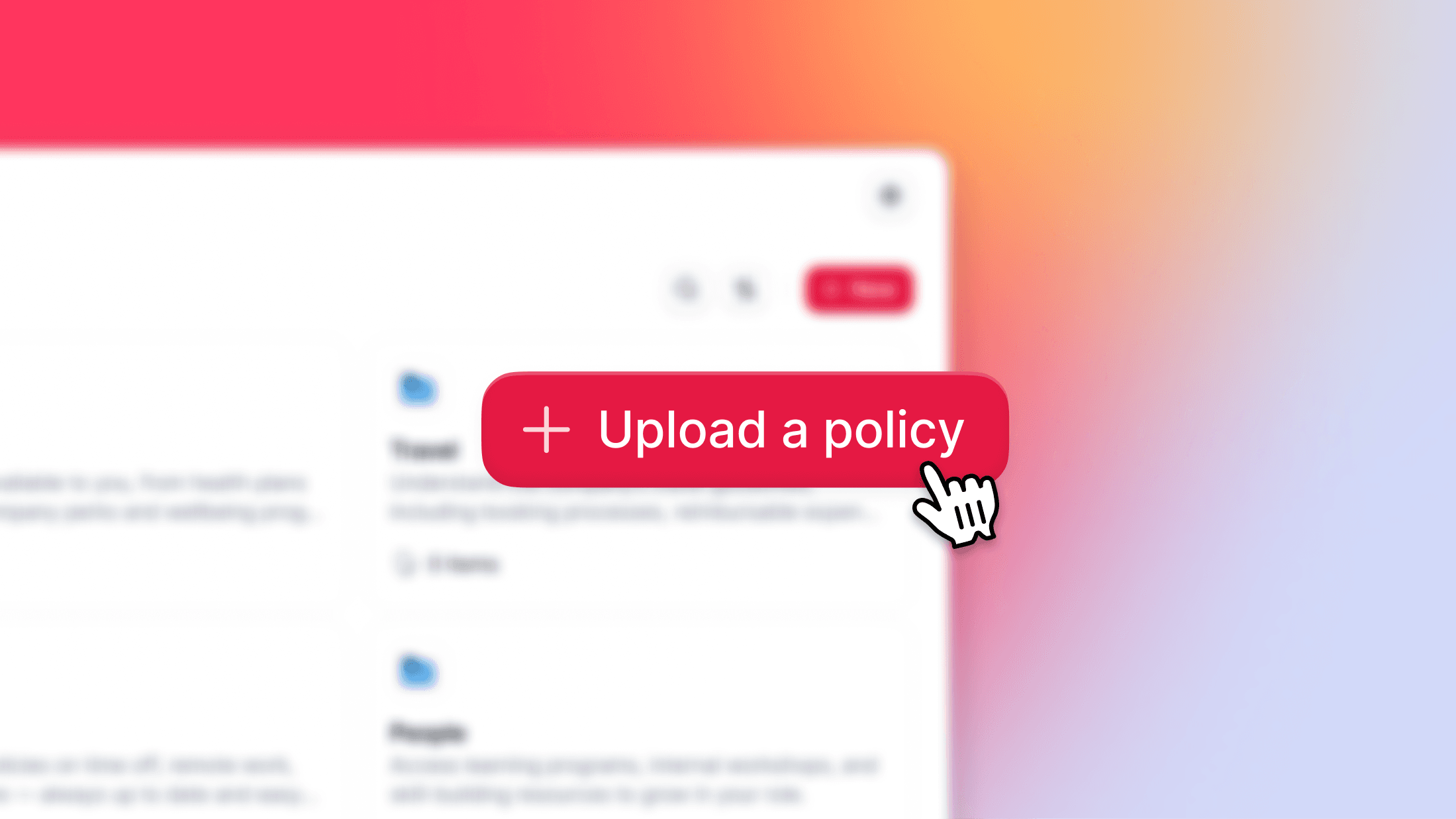 Mantenha as políticas da empresa organizadas e sob controlo