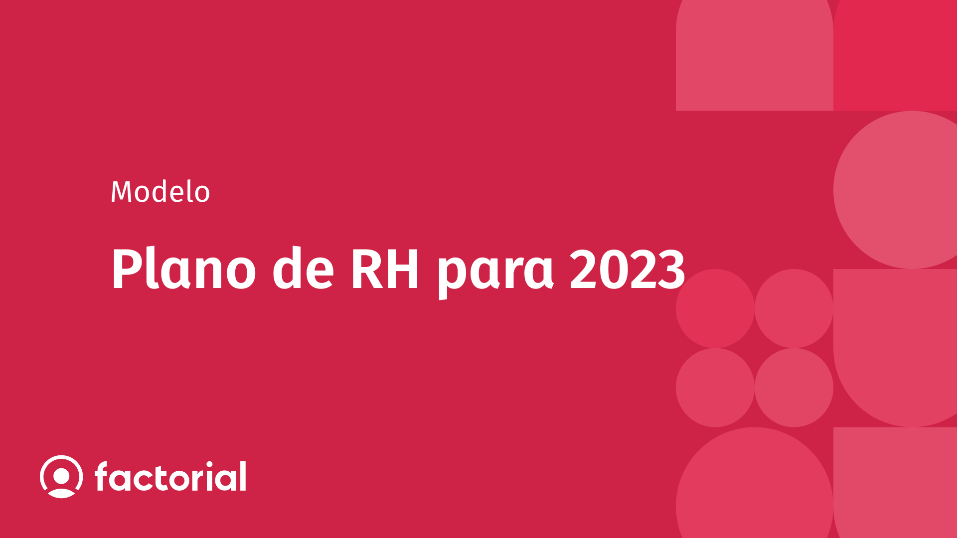 Plano de RH para 2023