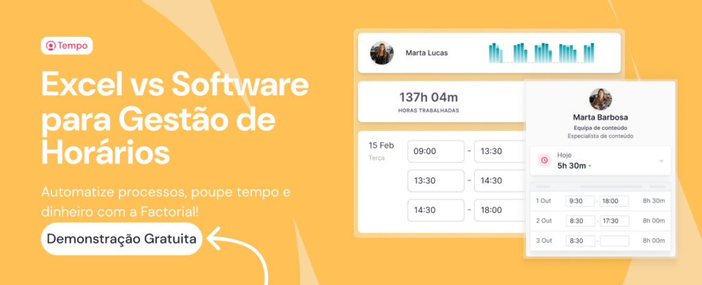 Otimize processos de gestão de turnos com a Factorial