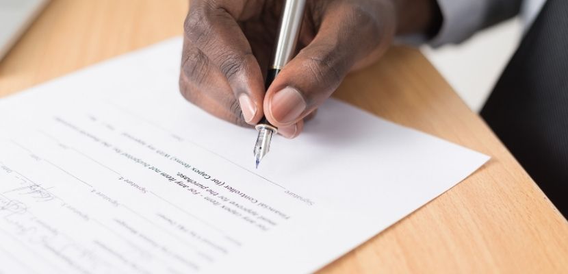 carta de rescisao de contrato de trabalho