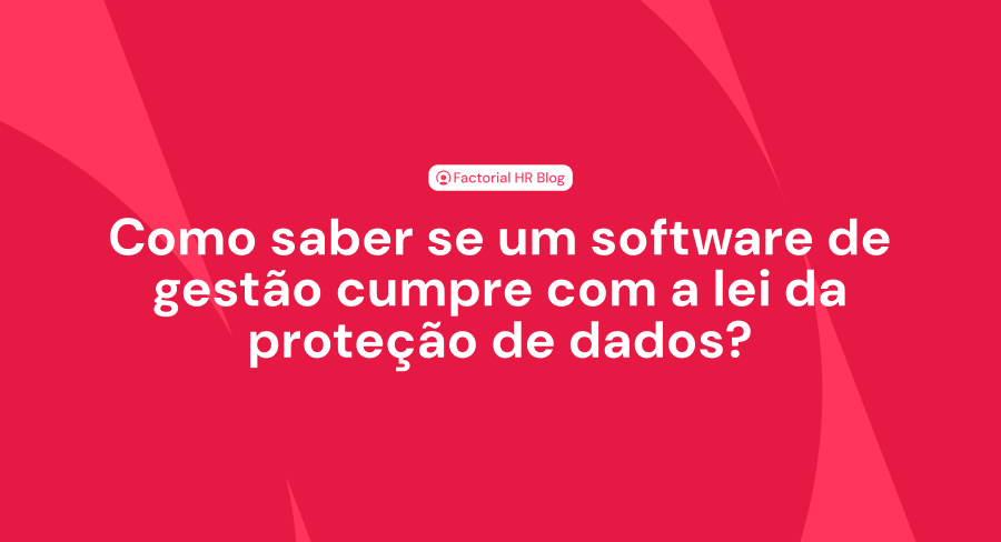 Software que cumpre com a proteção de dados