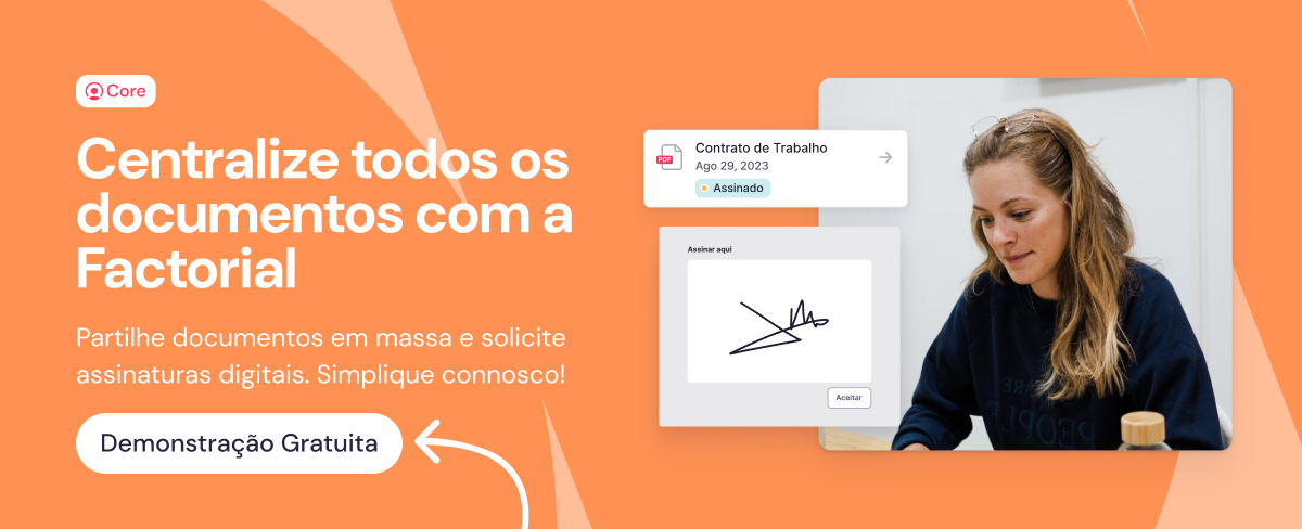 Centralize todas as informações e documentos com a factorial