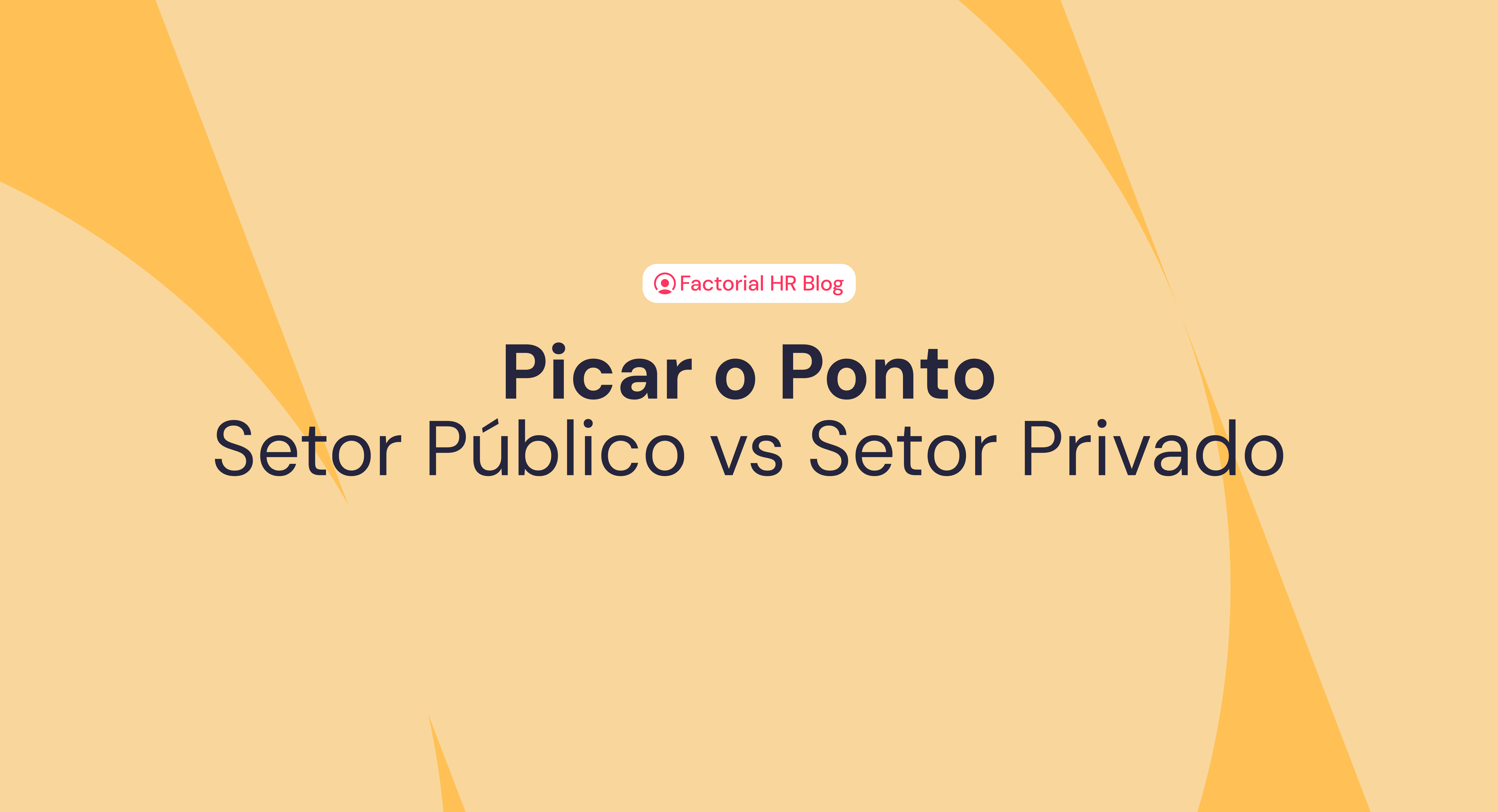 Picar o Ponto: Setor Público vs Setor Privado