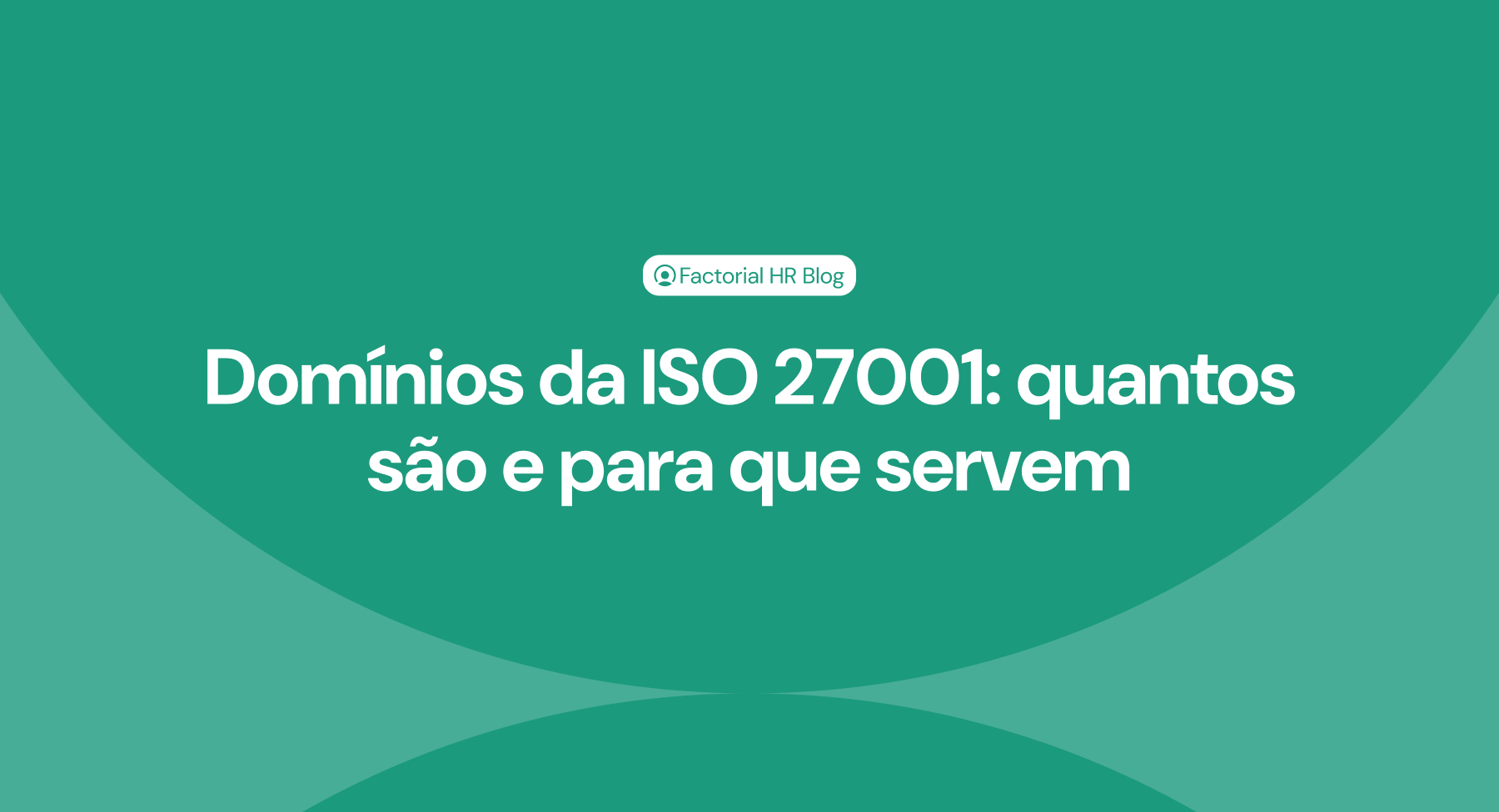 Domínios da ISO 27001